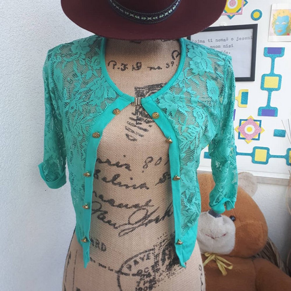 Slika od Vintage boho čipkasti komad