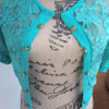 Slika od Vintage boho čipkasti komad