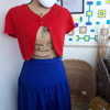 Slika od Vintage crveni bolero