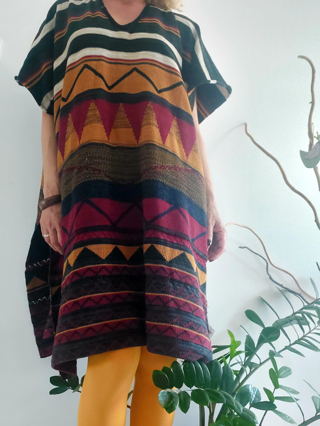 Slika: ZARA boho pončo, S/L