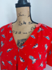 Slika od Vintage bluza na ptice francuske marke, S/M