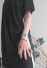 Slika od Oversize crna haljina
