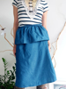 Slika od Vintage traper komad - nosiv kao top, haljina ili suknja, S/M