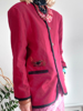 Slika od KAISER vintage crveni kaput/sako, S/L