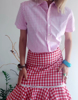 Slika od Vintage pepita košulja, S/M