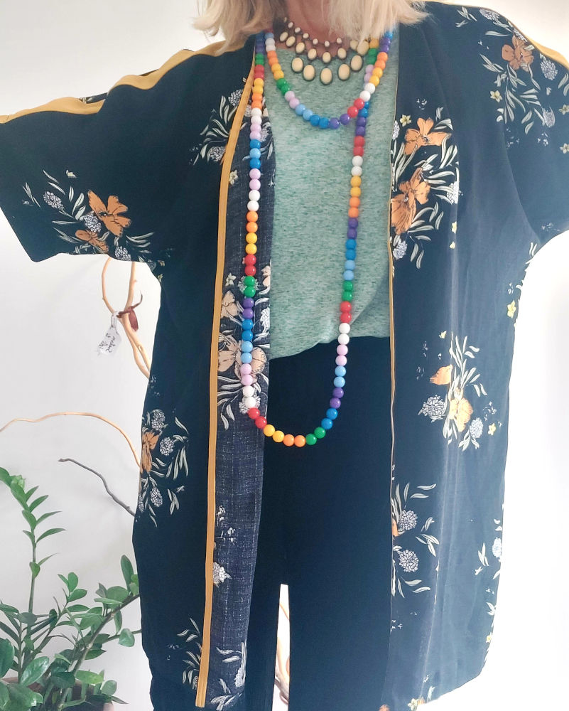 Slika od Cvjetni boho kardigan, S/M