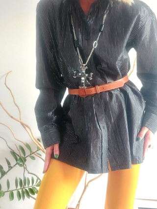 Slika: Vintage disco košulja, 42/44 ili oversize