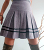 Slika od Vintage tvid suknja na falde
