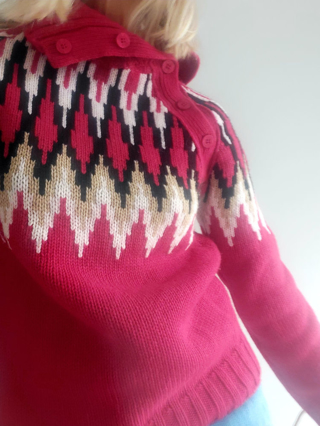 Slika: Vintage talijanski pulover od janjeće vune