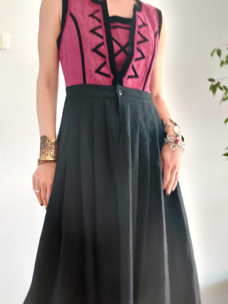 Slika: Unikatna vintage haljina M/L