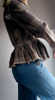 Slika od Peplum traper jakna/sako, S/M