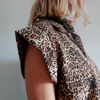 Slika od Vintage talijanska leopard košulja, S/L