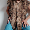 Slika od Vintage talijanska leopard košulja, S/L