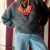 Slika od Vintage pleteni pulover