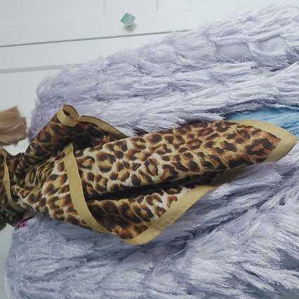 Slika: Vintage leopard marama